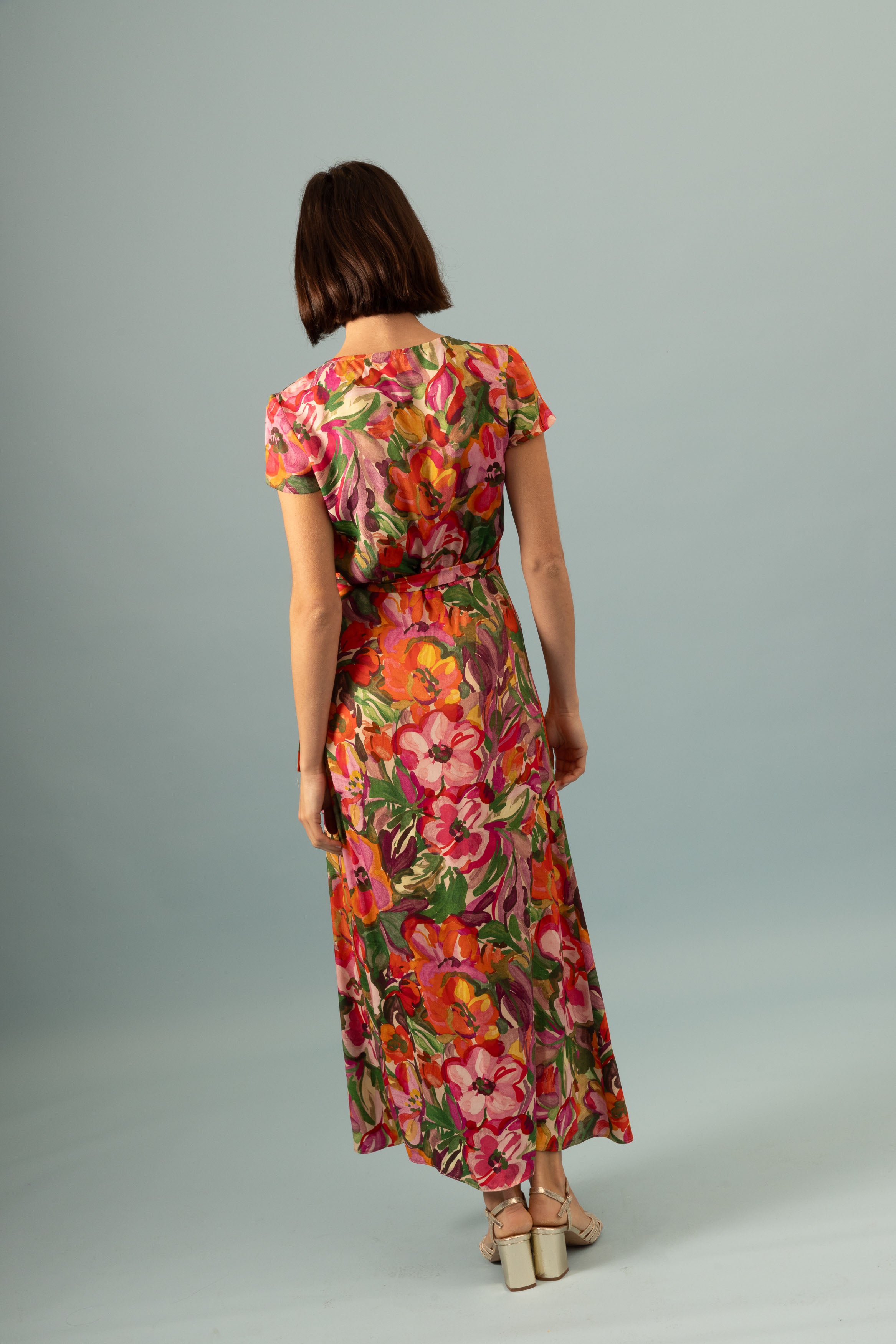 Robe portefeuille Invitée Capucine
