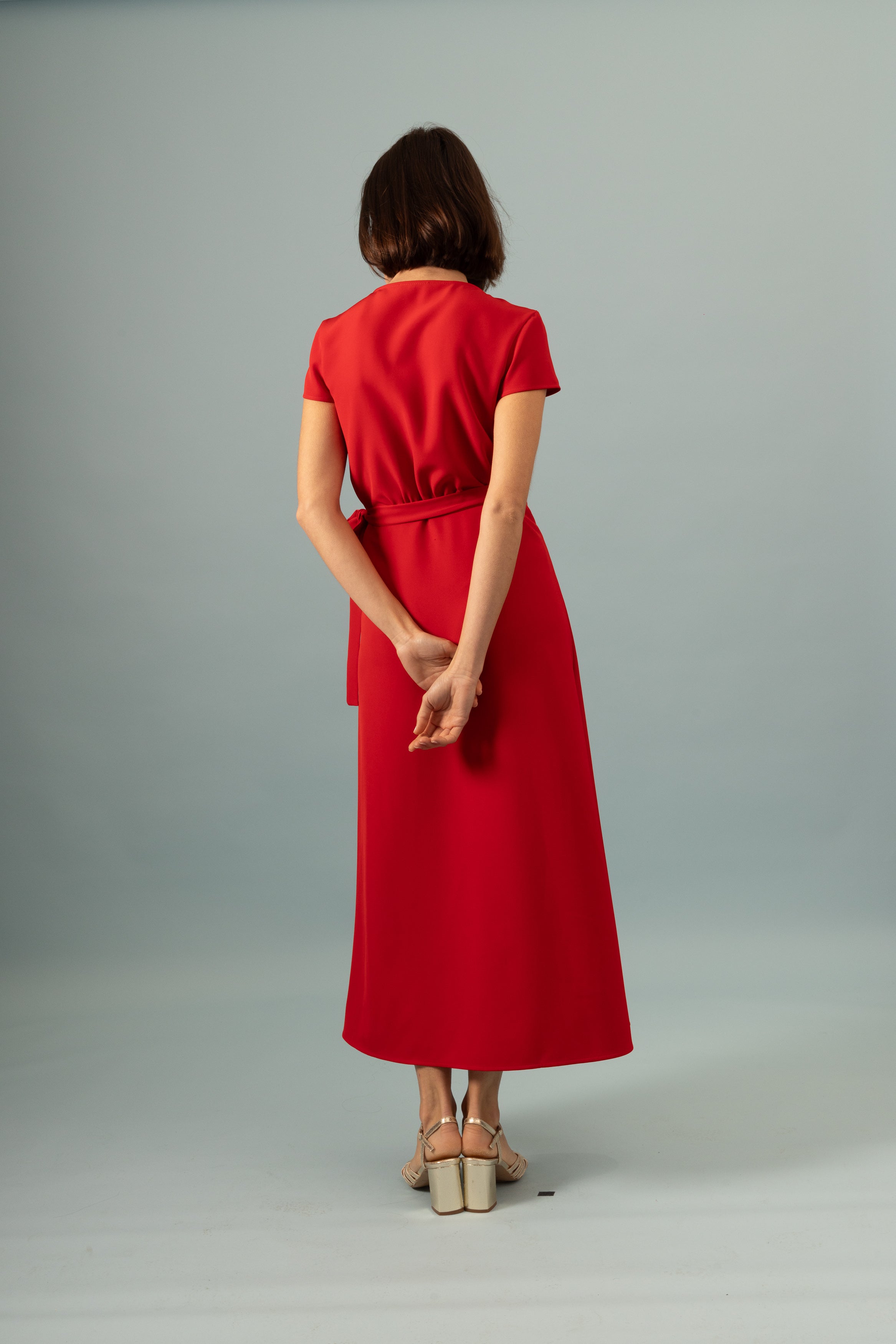 Robe portefeuille Invitée Rubis