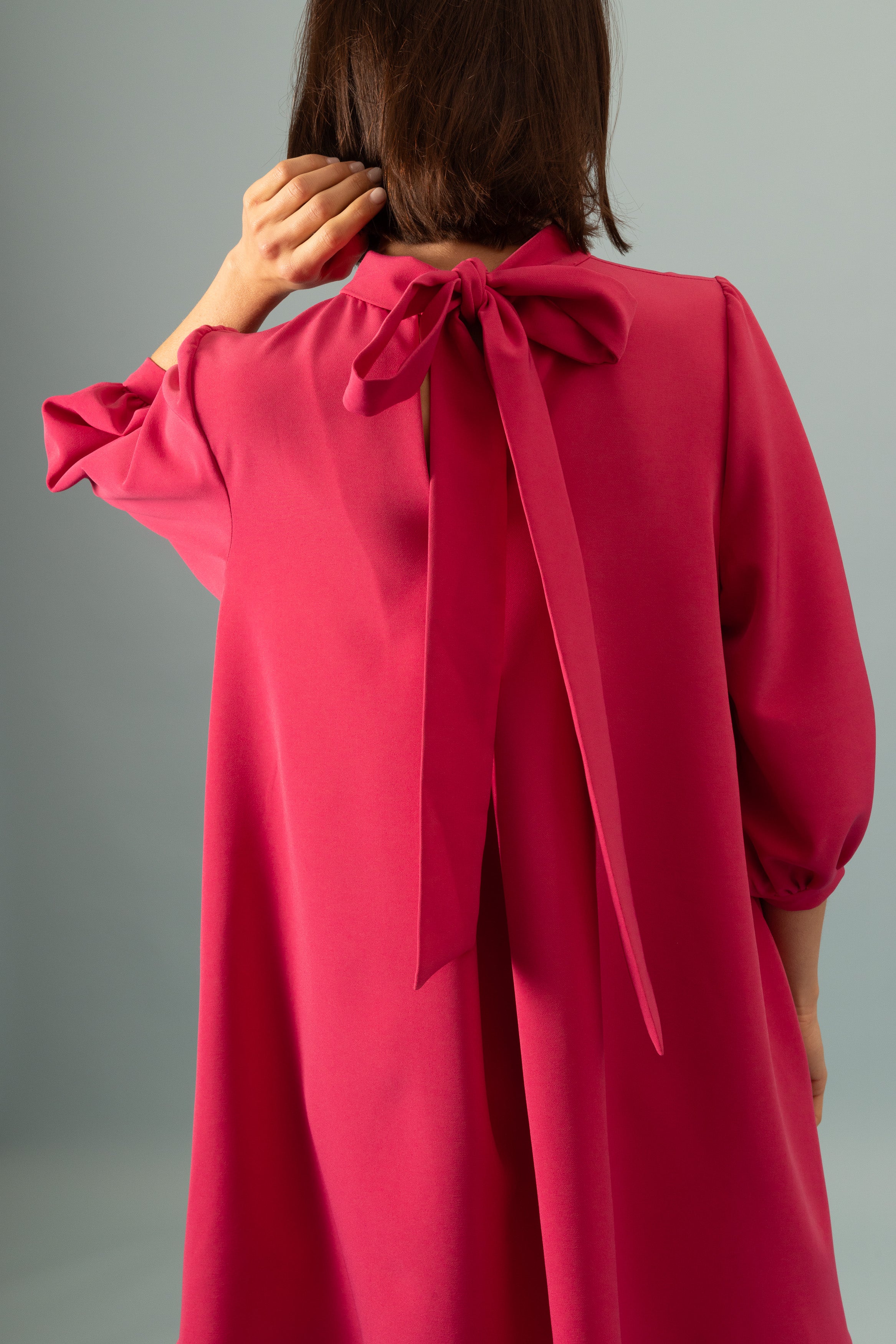 Robe Baby Doll Invitée Framboise