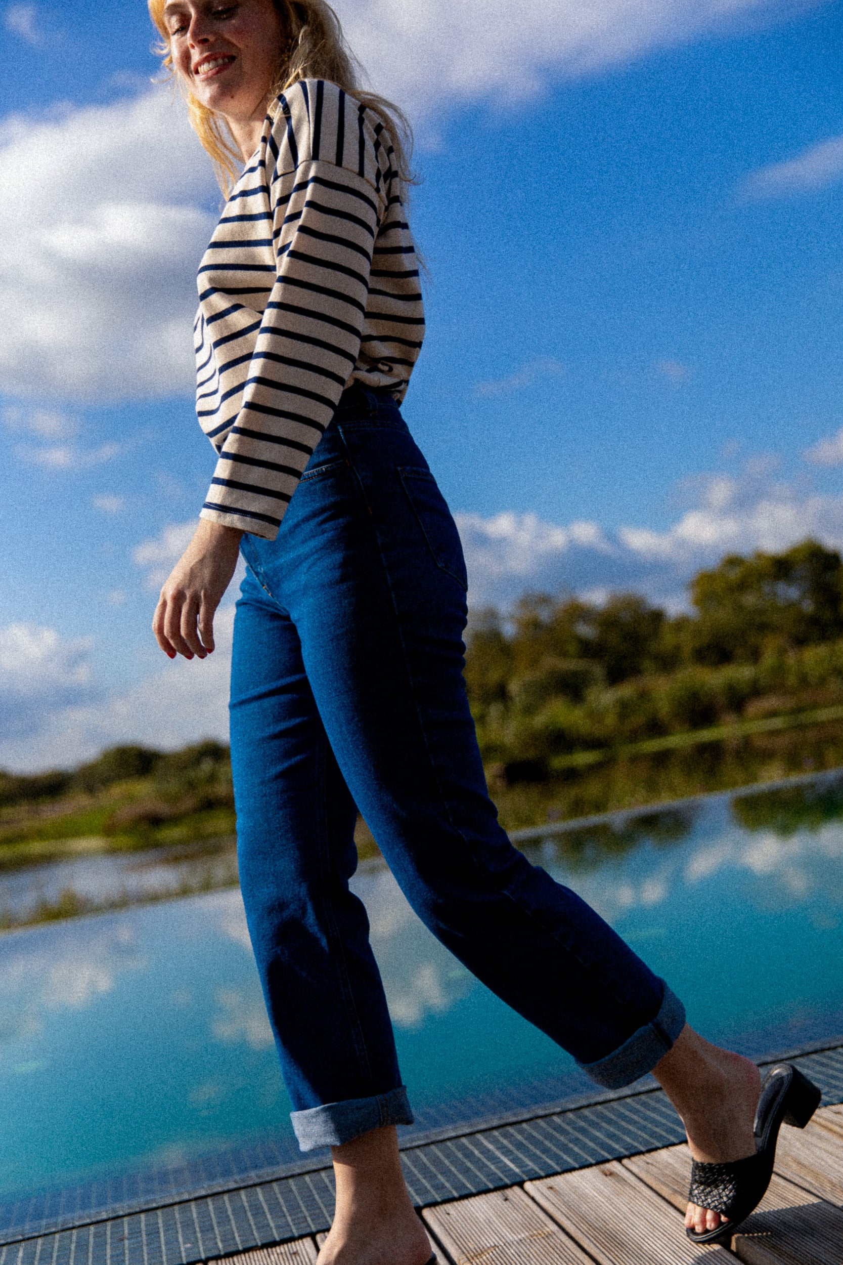 Marinière Azul