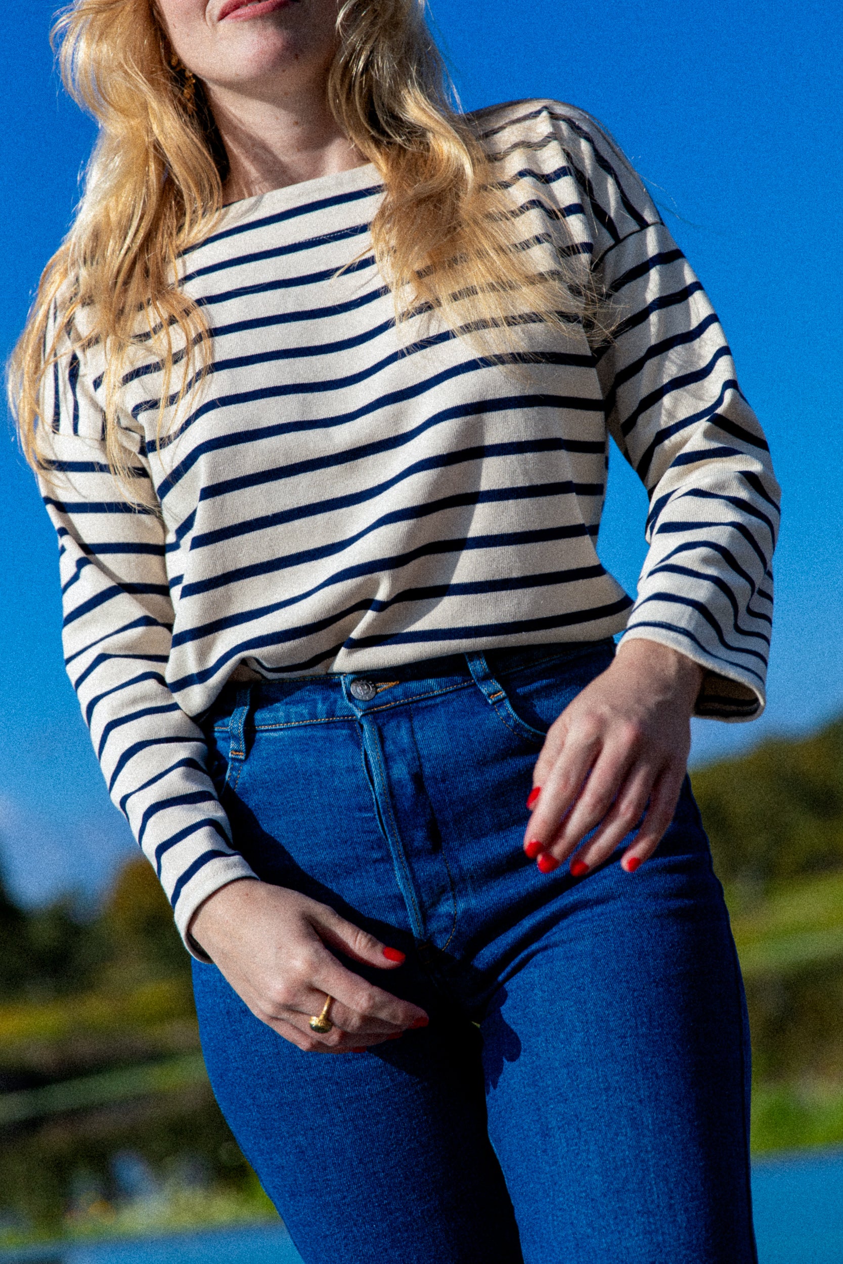 Marinière Azul