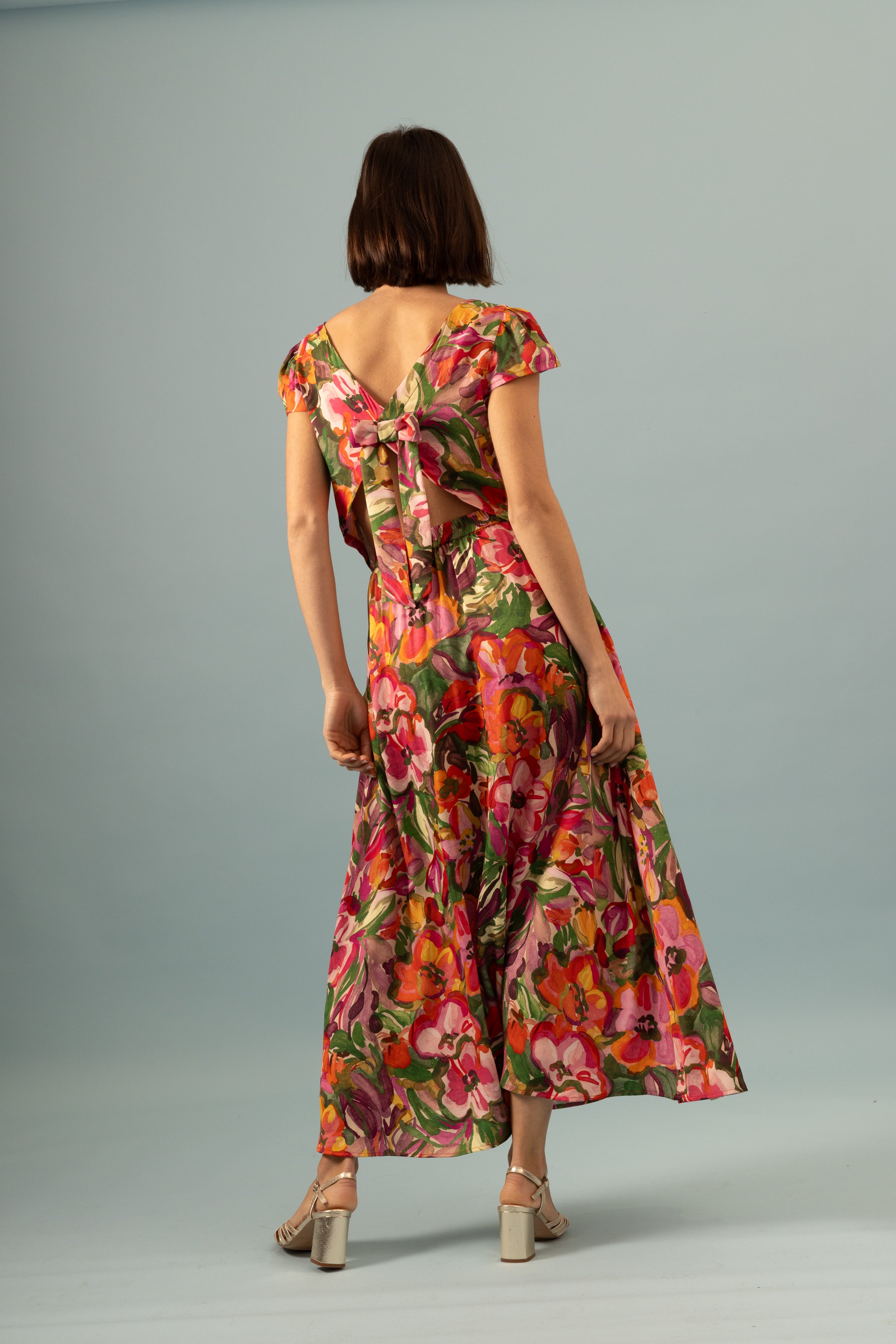 Maxi boutonnée Invitée Capucine
