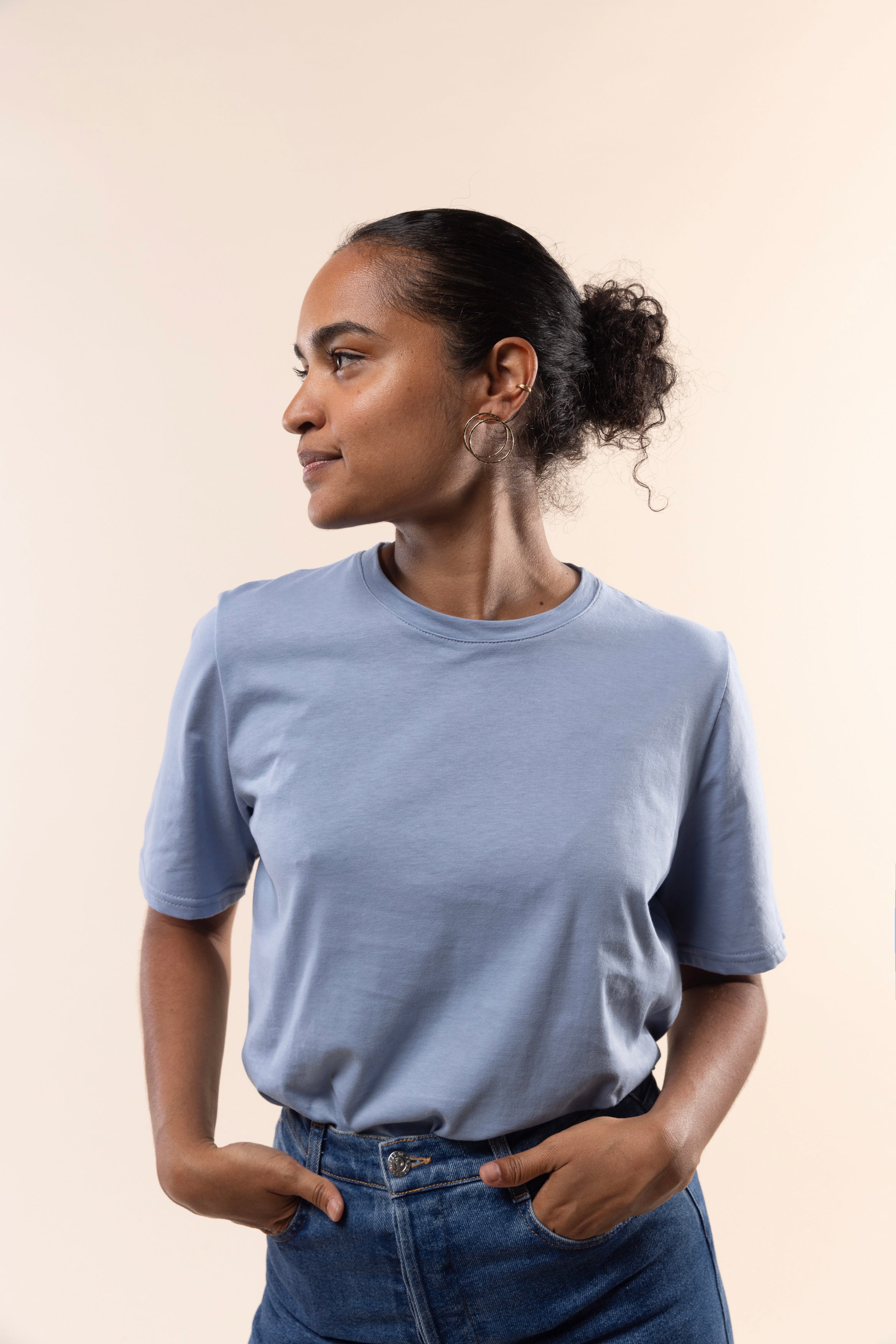 Tee bad boy Bleu de gris