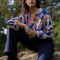 Blouse col mao Rosalie
