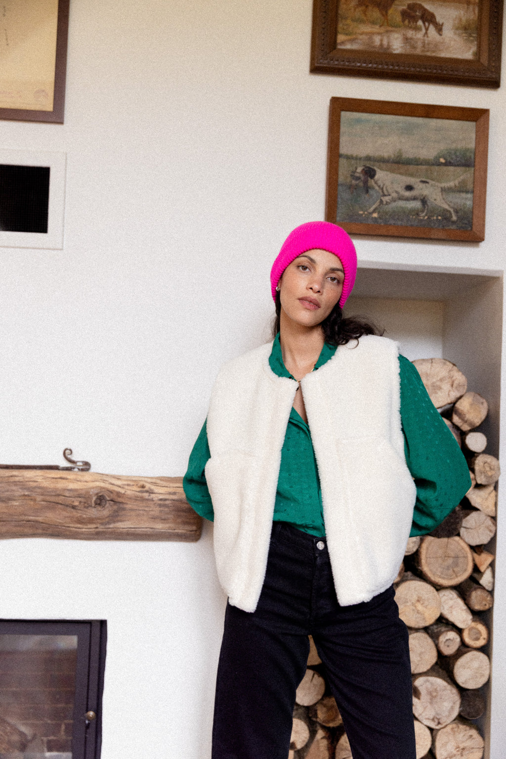 Gilet sans manches Neige