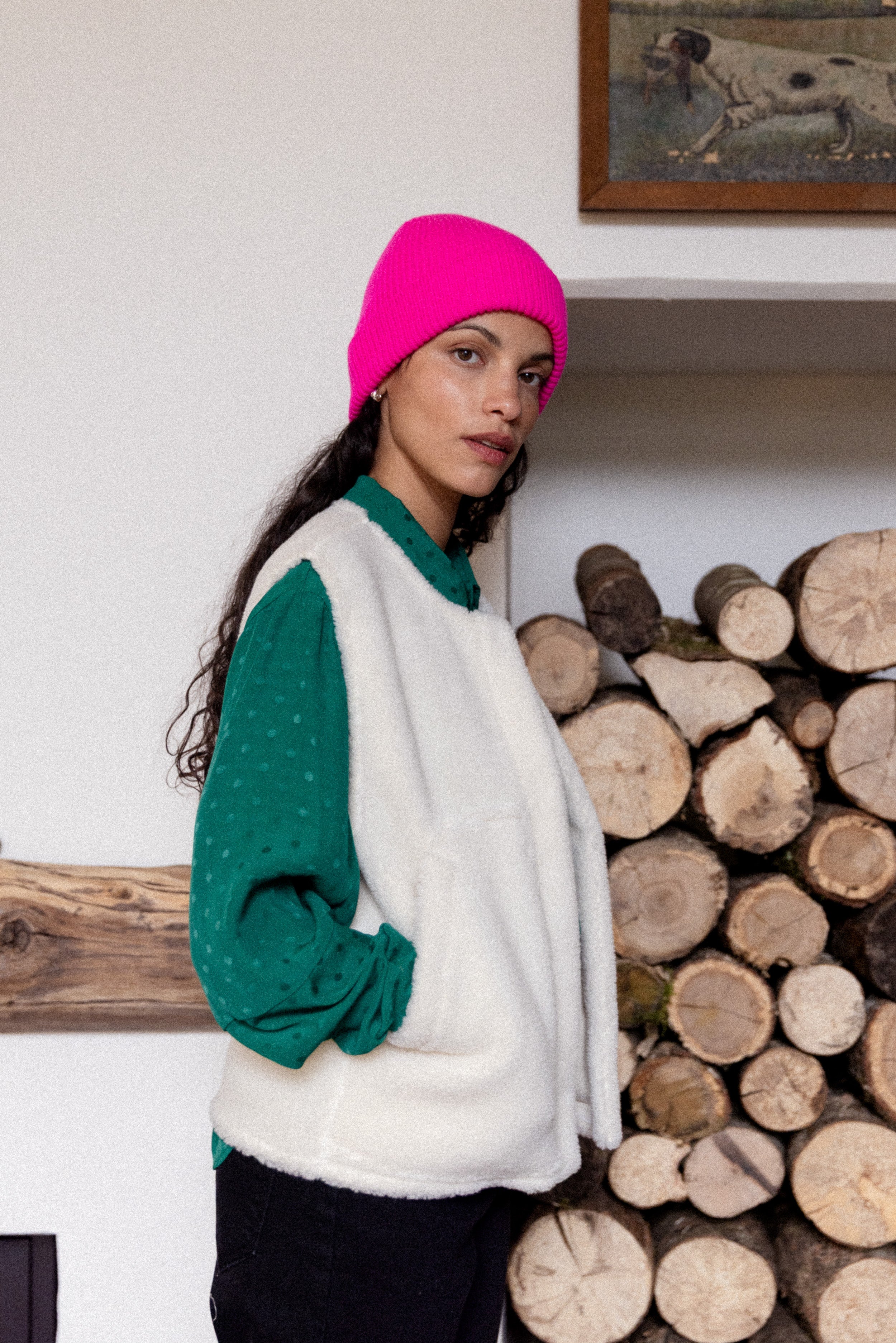 Gilet sans manches Neige