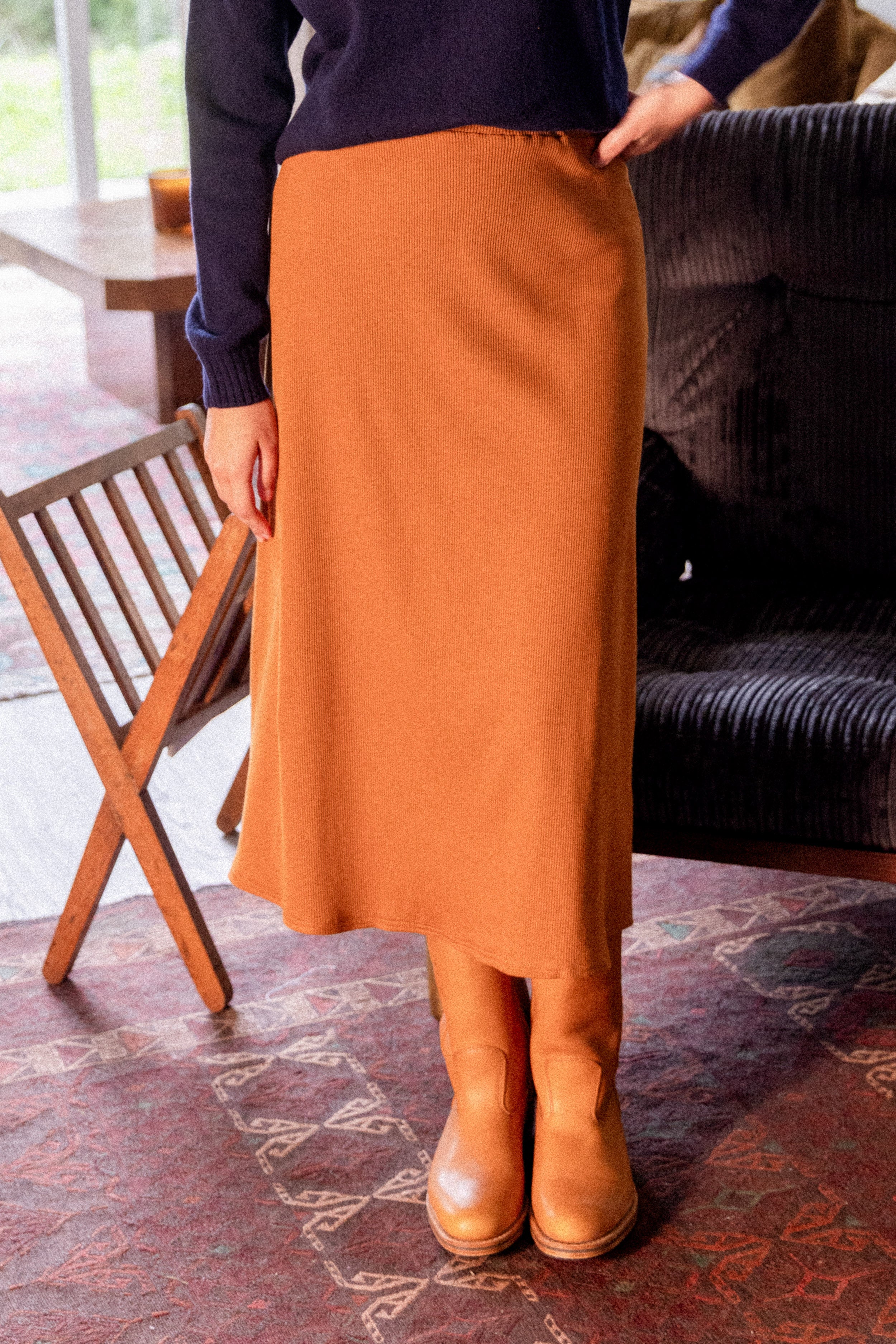 Jupe jersey Toffee