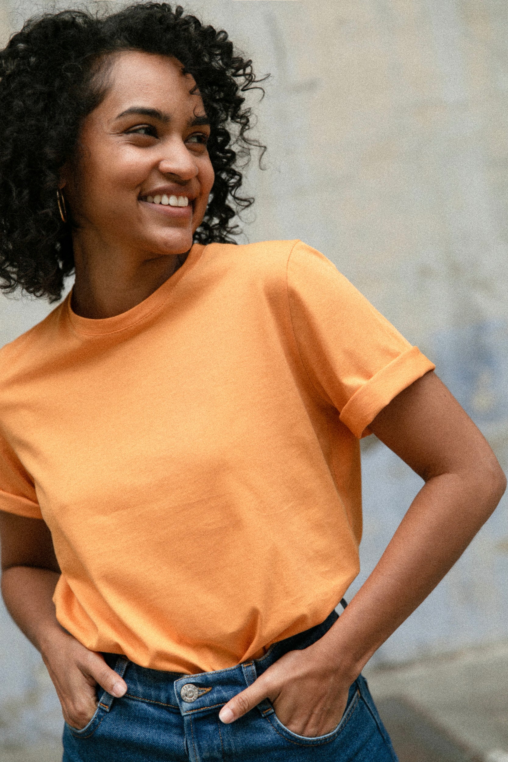 Tee bad boy Mandarine