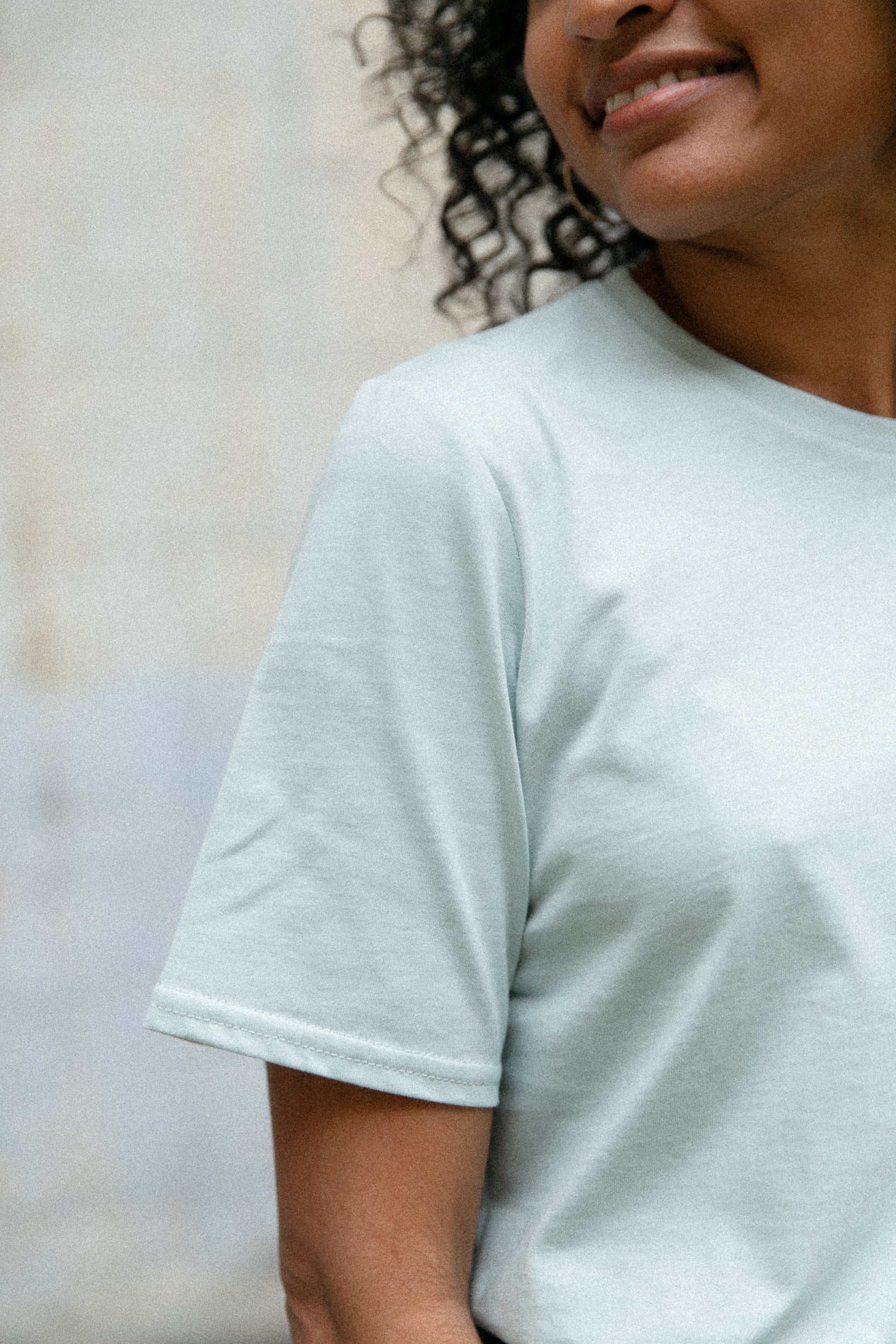 Tee bad boy Bleu Pastel