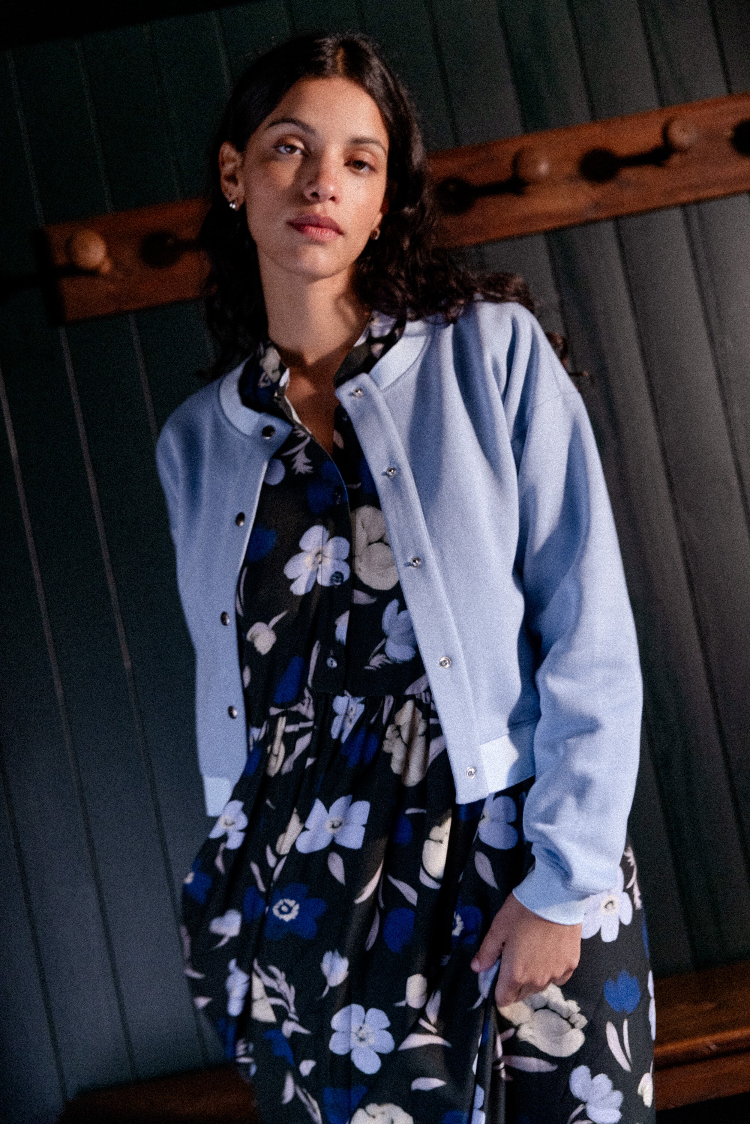 Robe col mao Alma