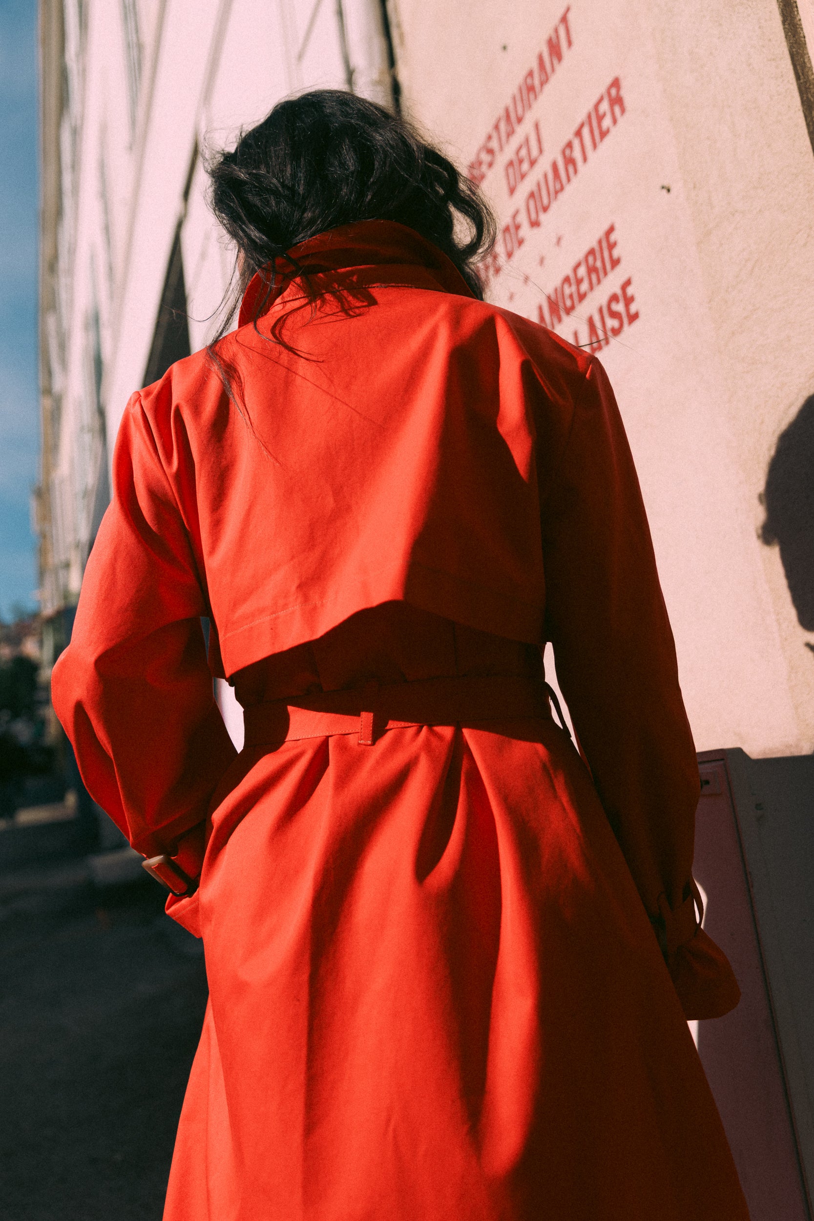 Trench Coquelicot