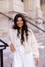 Cardigan mariée