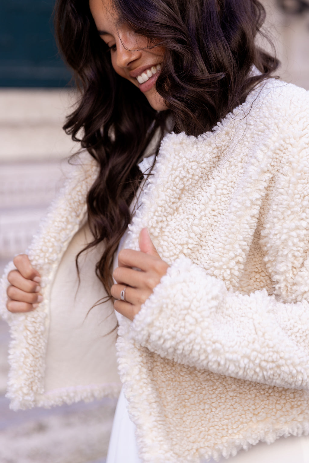 Cardigan mariée