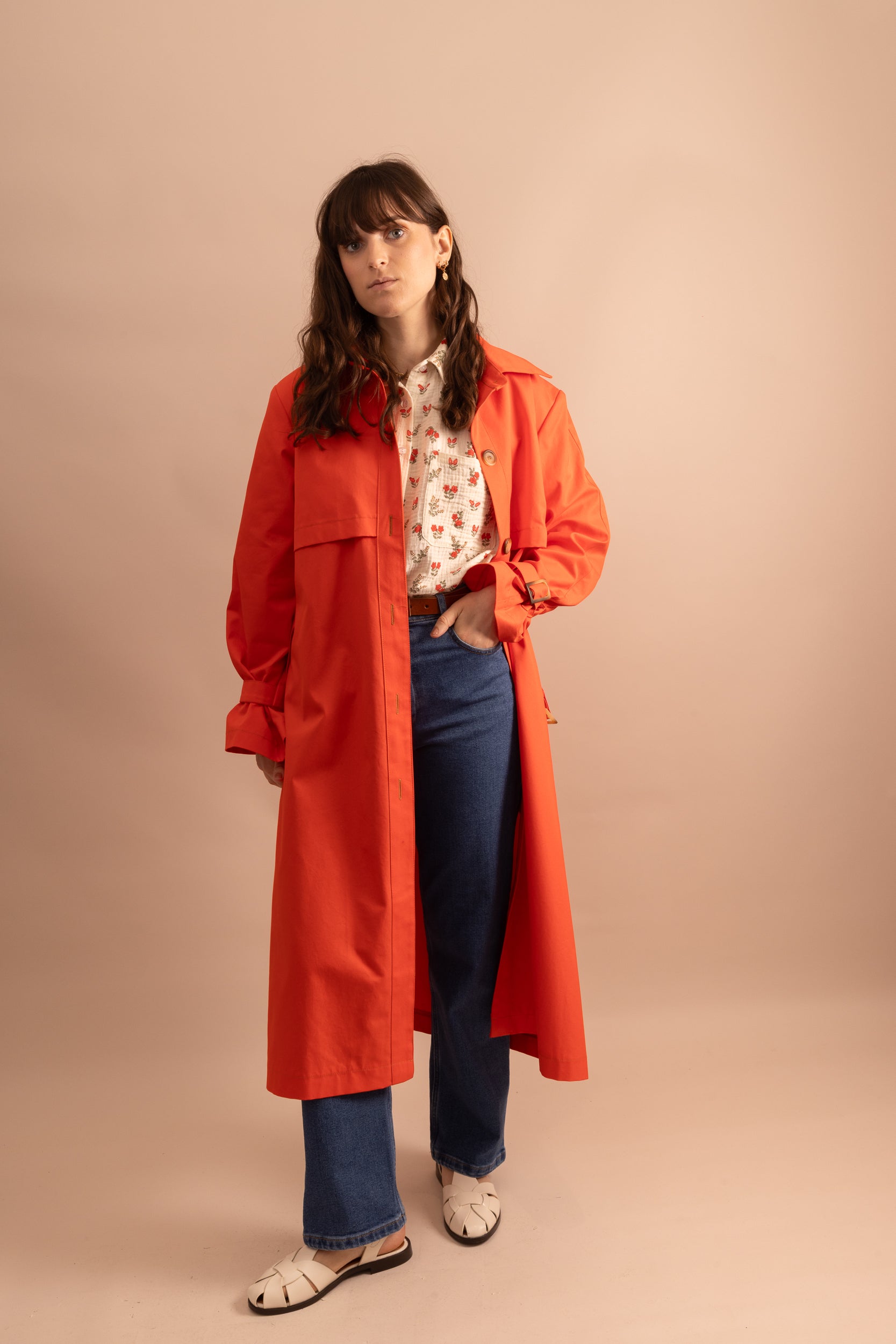 Trench Coquelicot