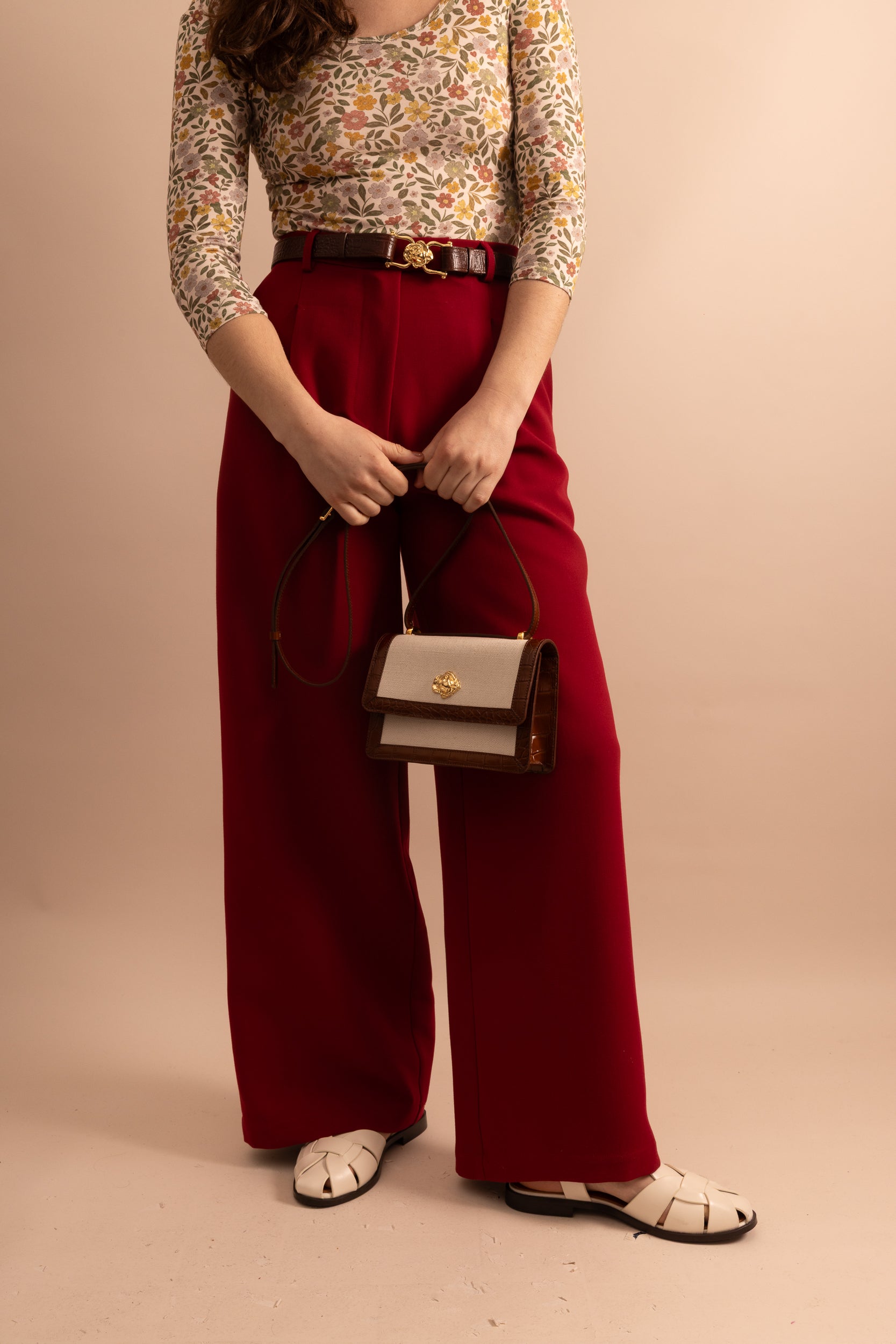 Pantalon à pinces Cabernet