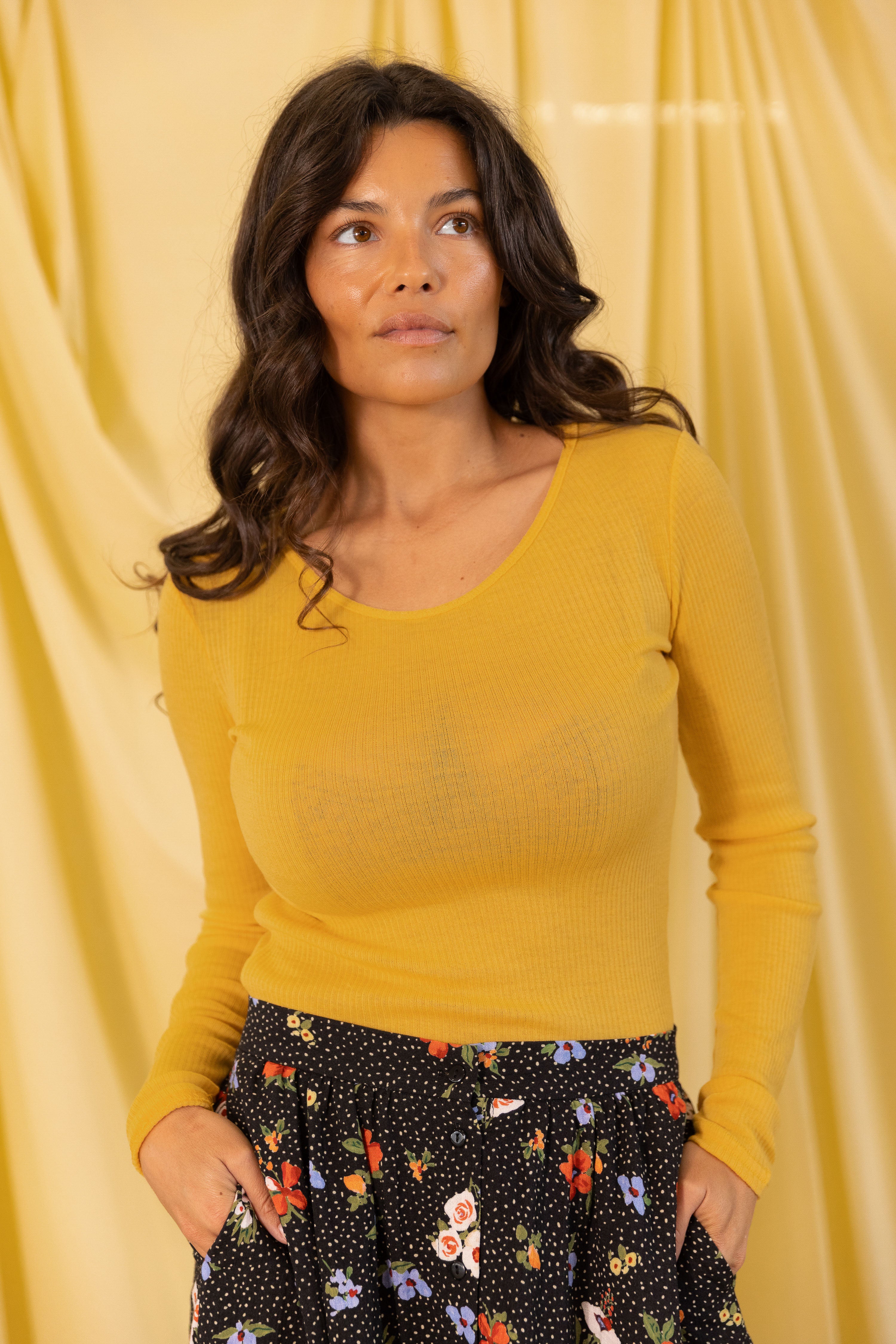 Sous-pull col rond Harmonie