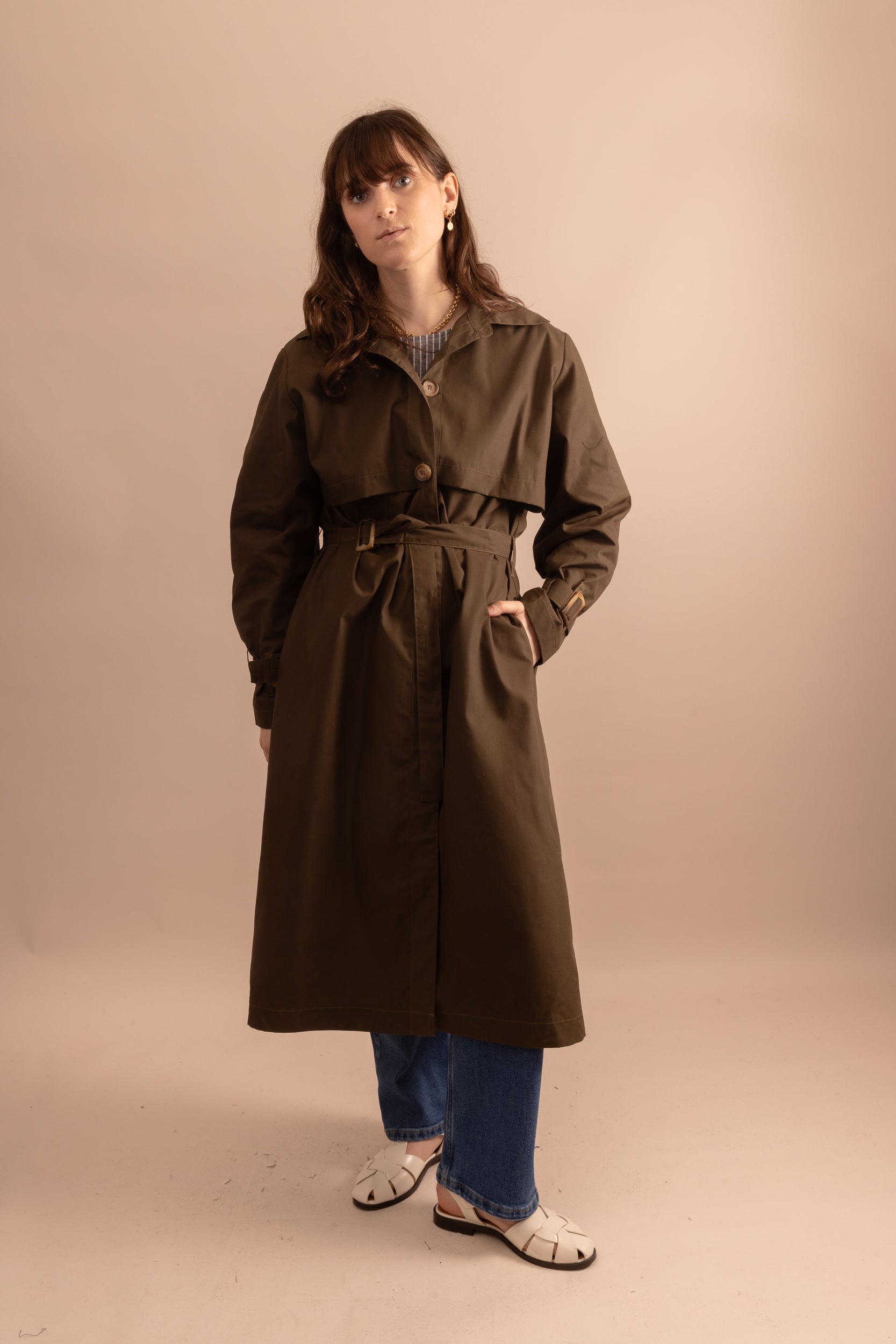 Trench Kaki