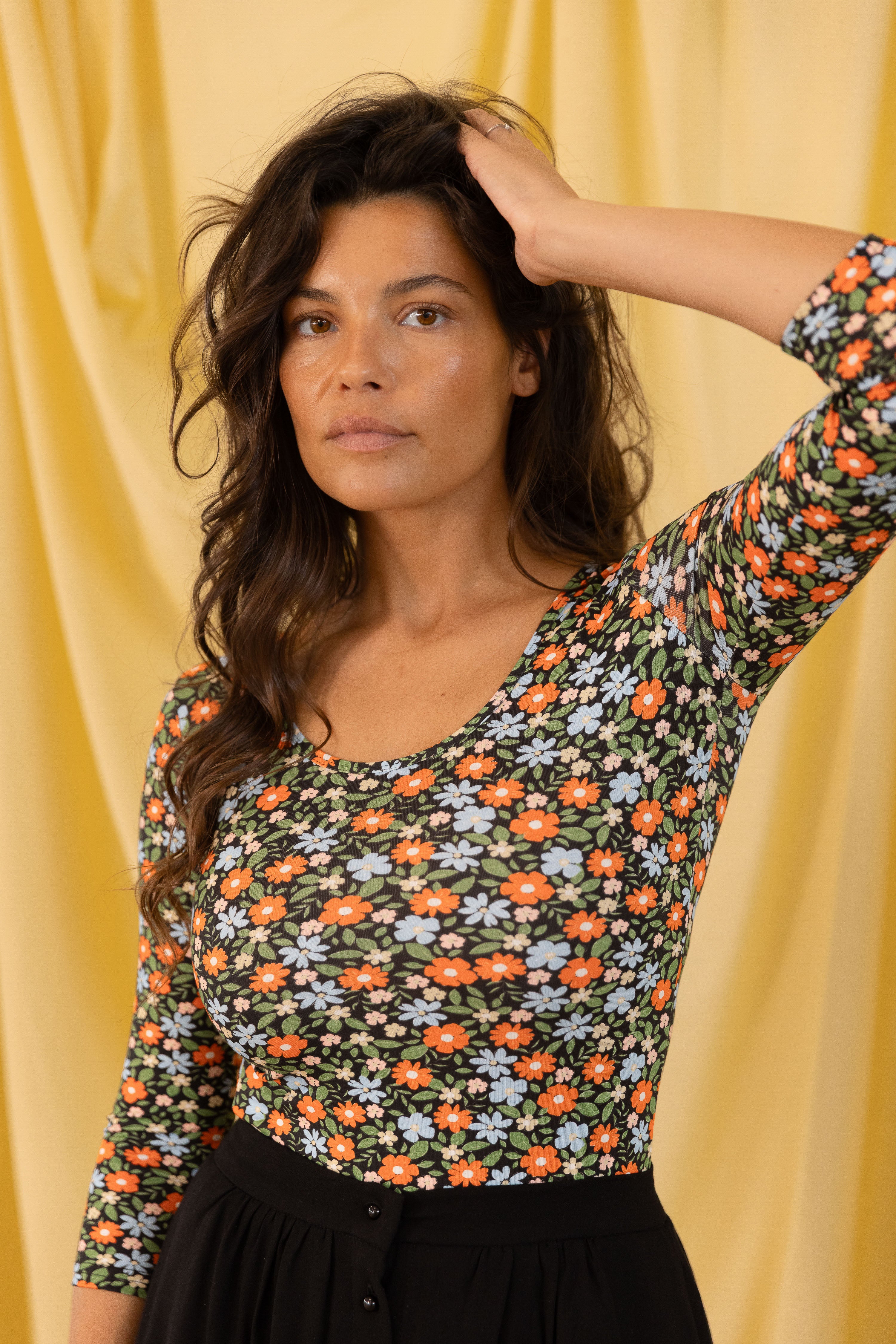 Body col rond Dahlia