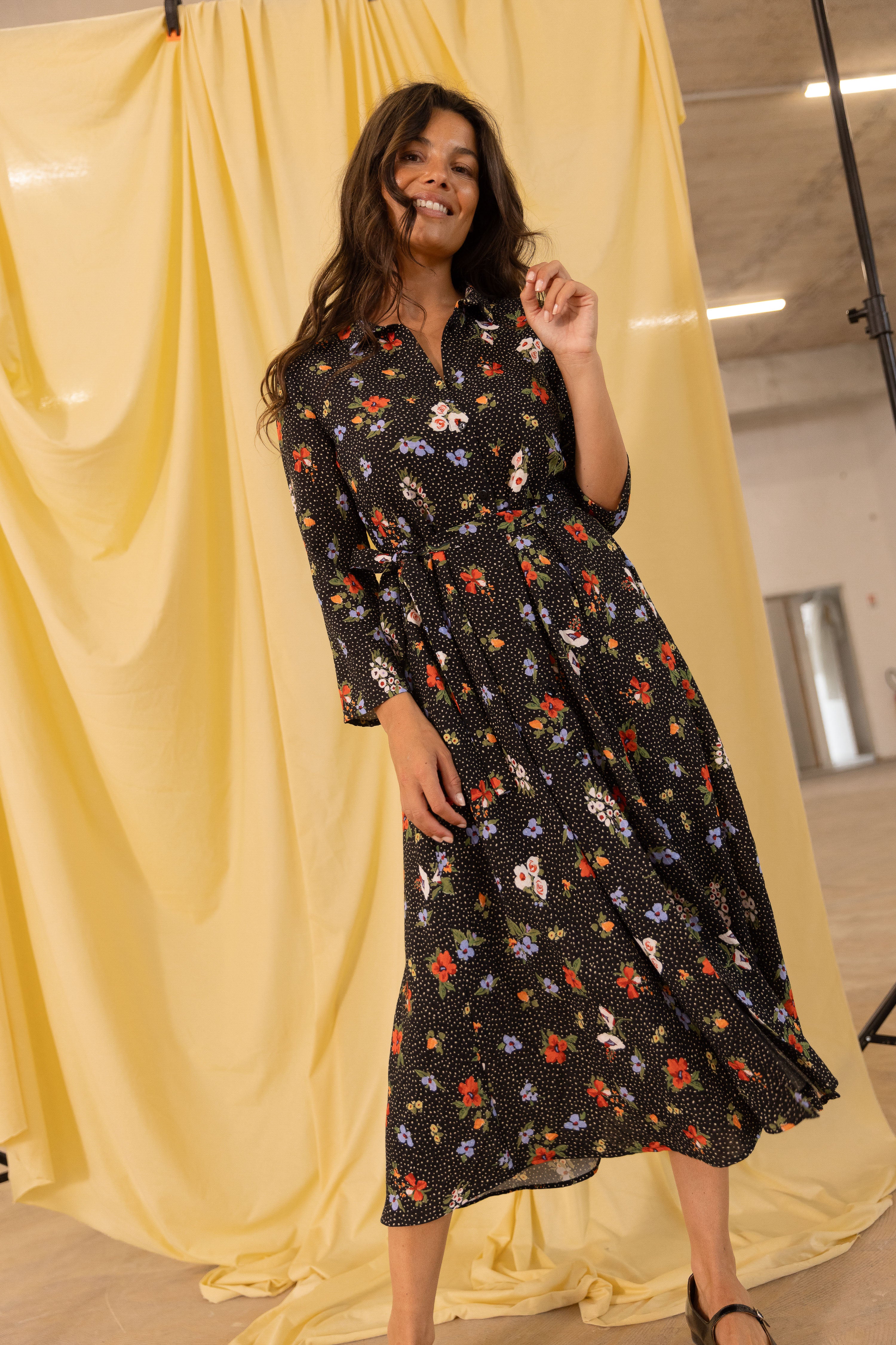 Robe chemise cintrée Musa