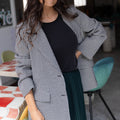 Veste blazer Pied de poule