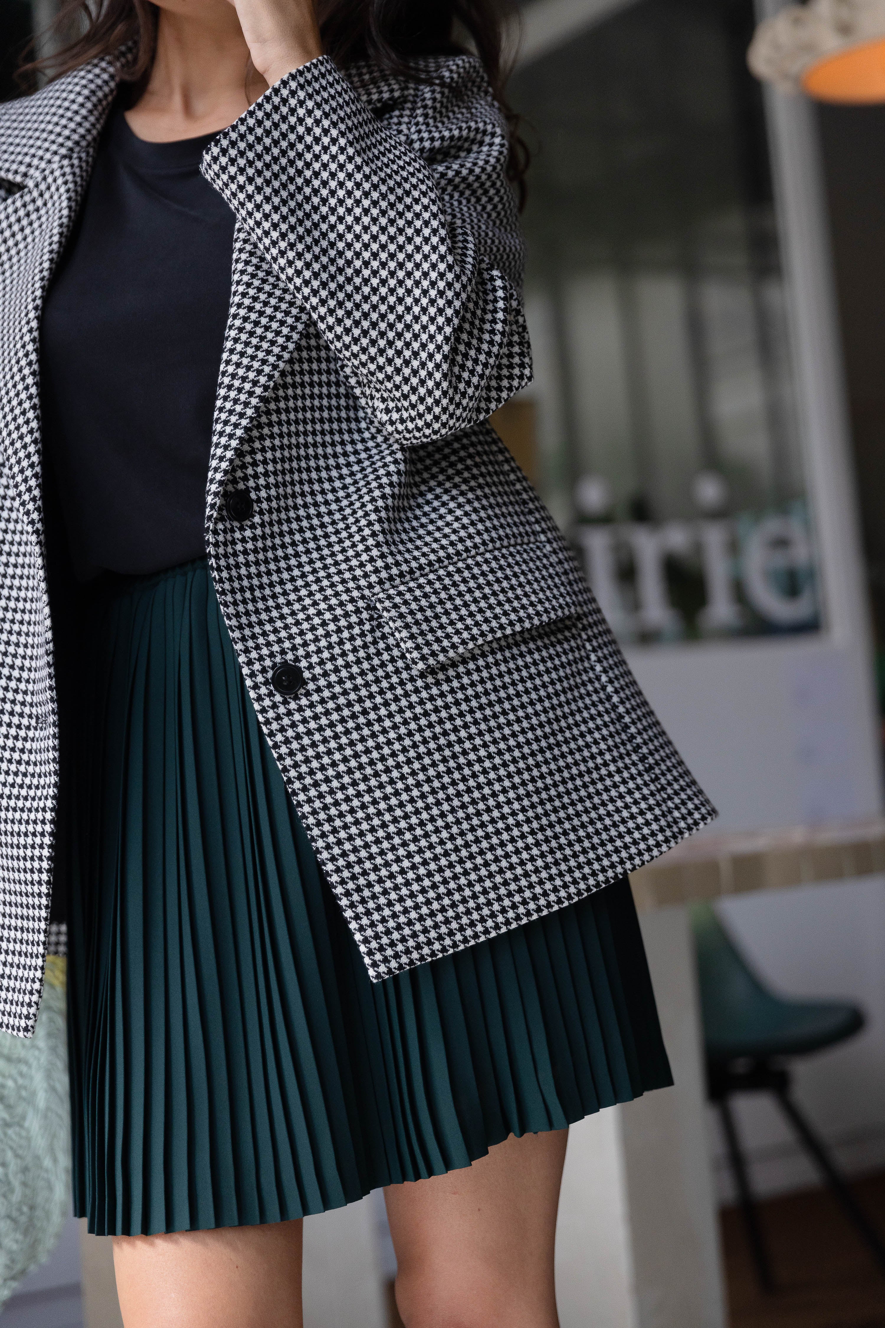 Veste blazer Pied de poule
