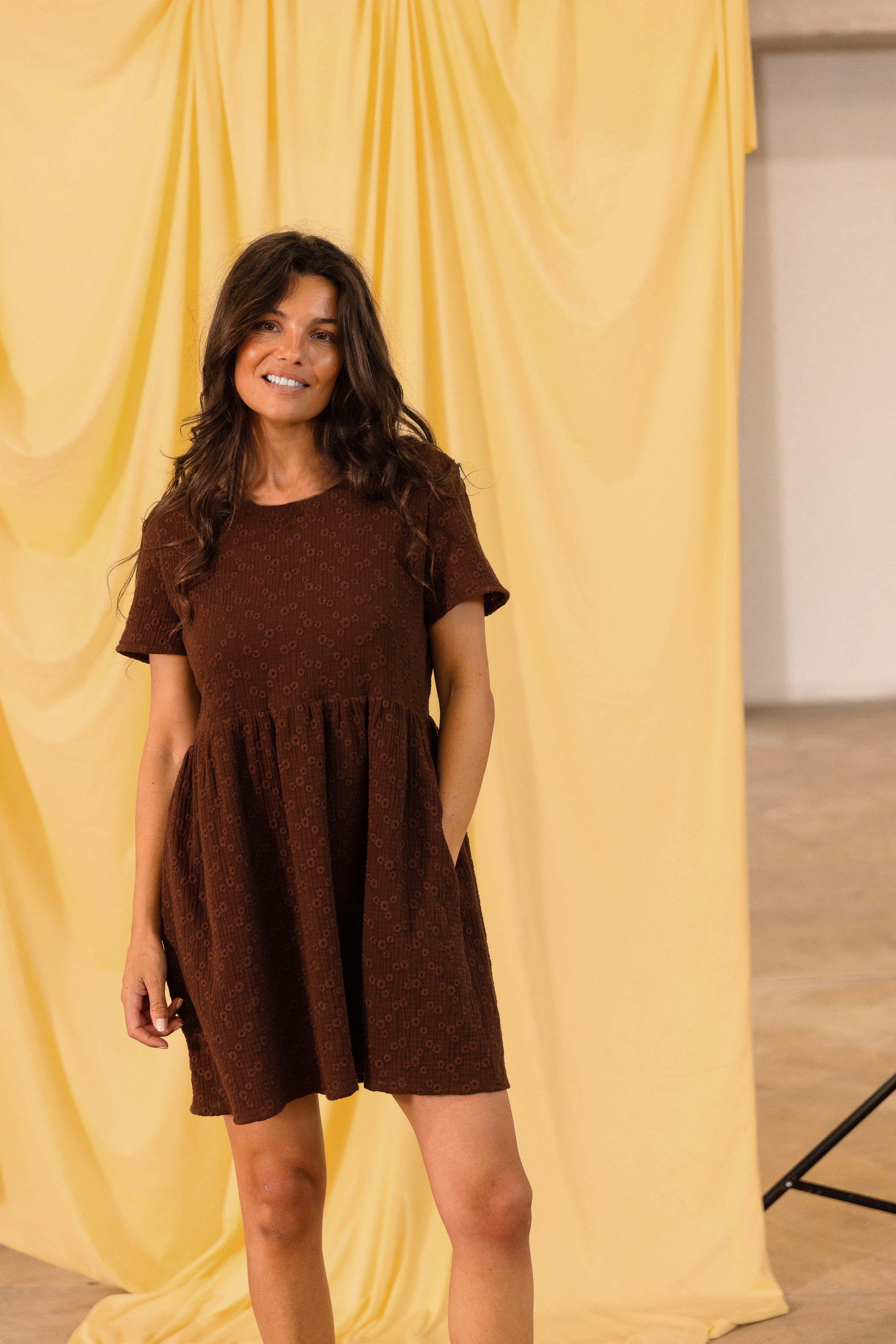 Petite robe Esmée Cacao