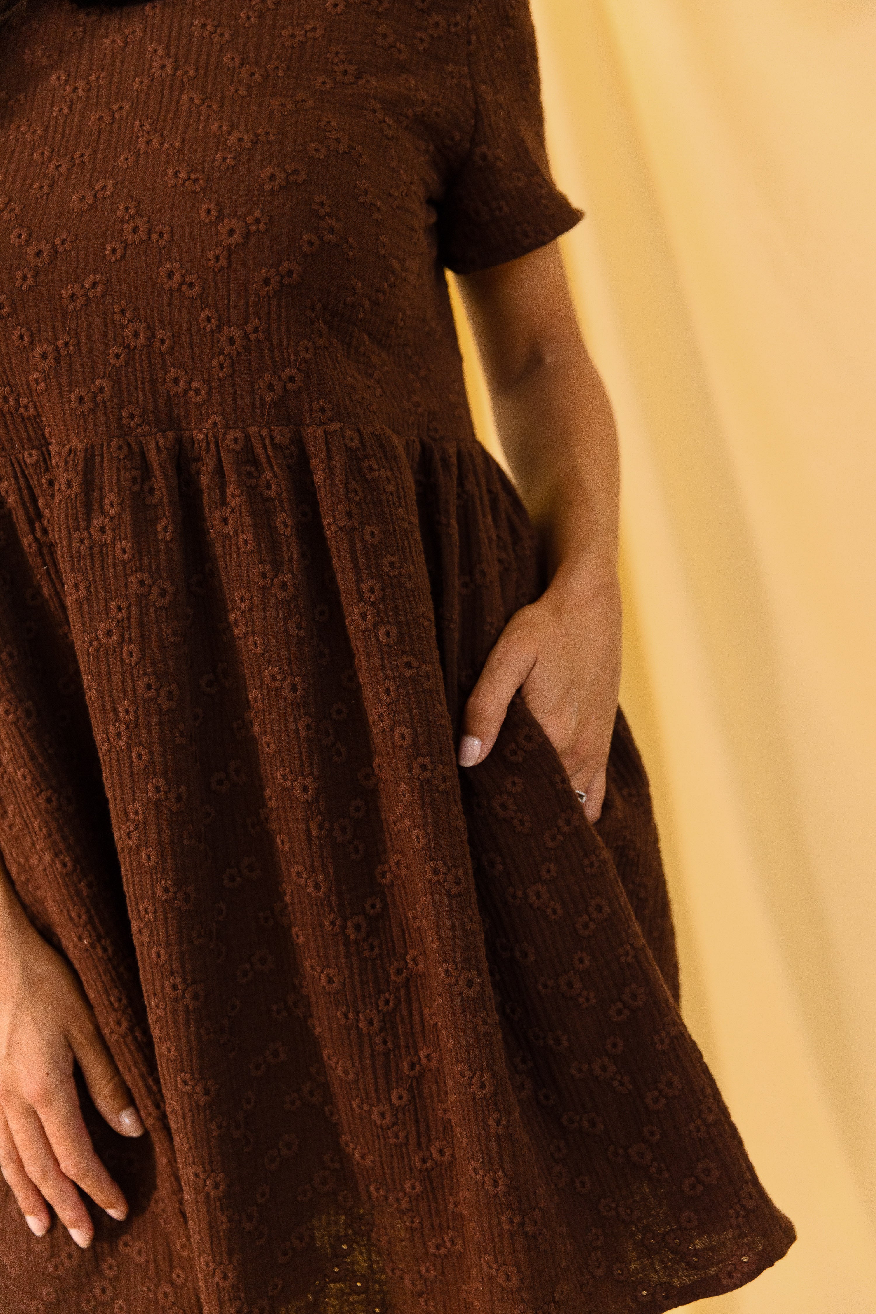 Petite robe Esmée Cacao