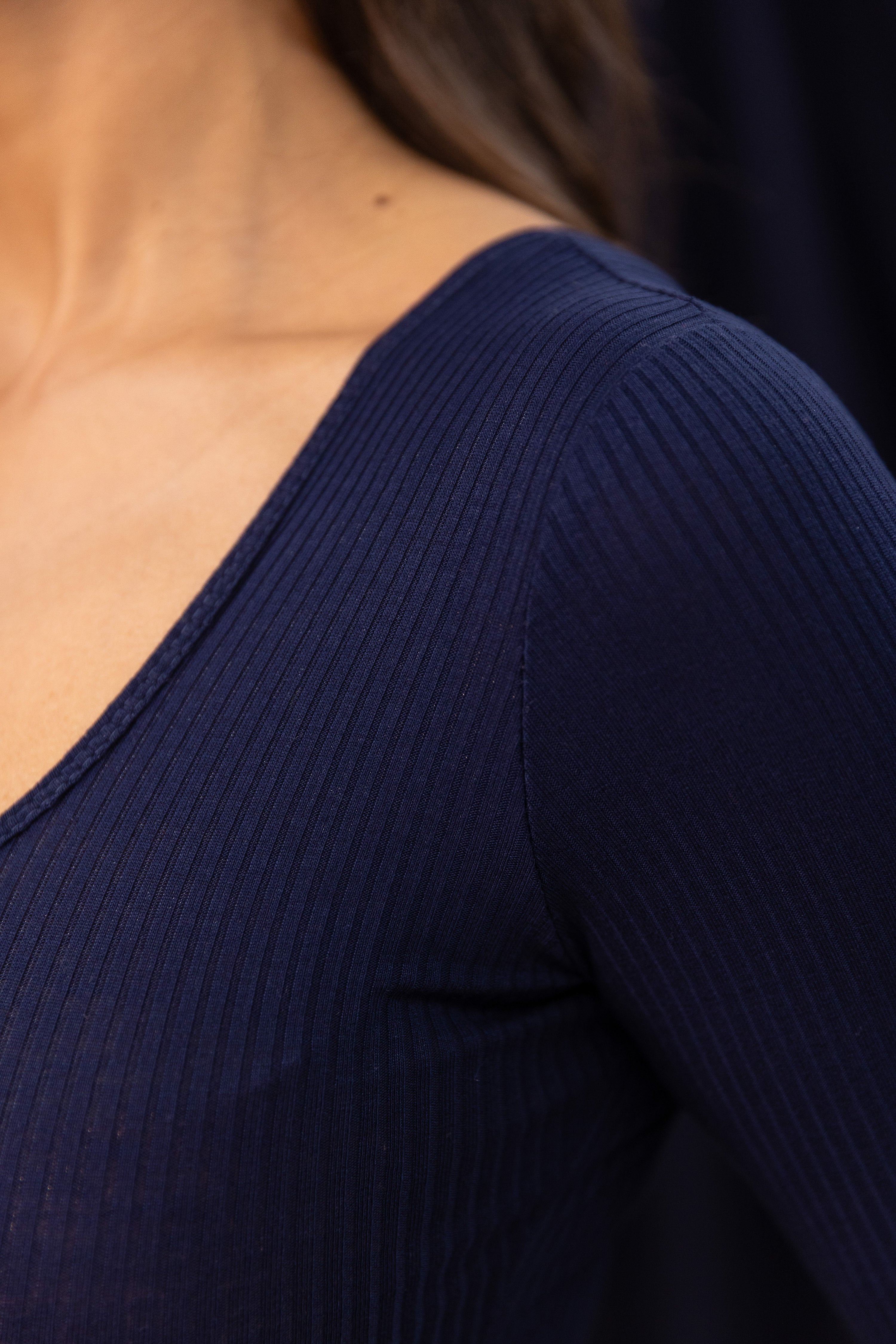 Body col rond Marine