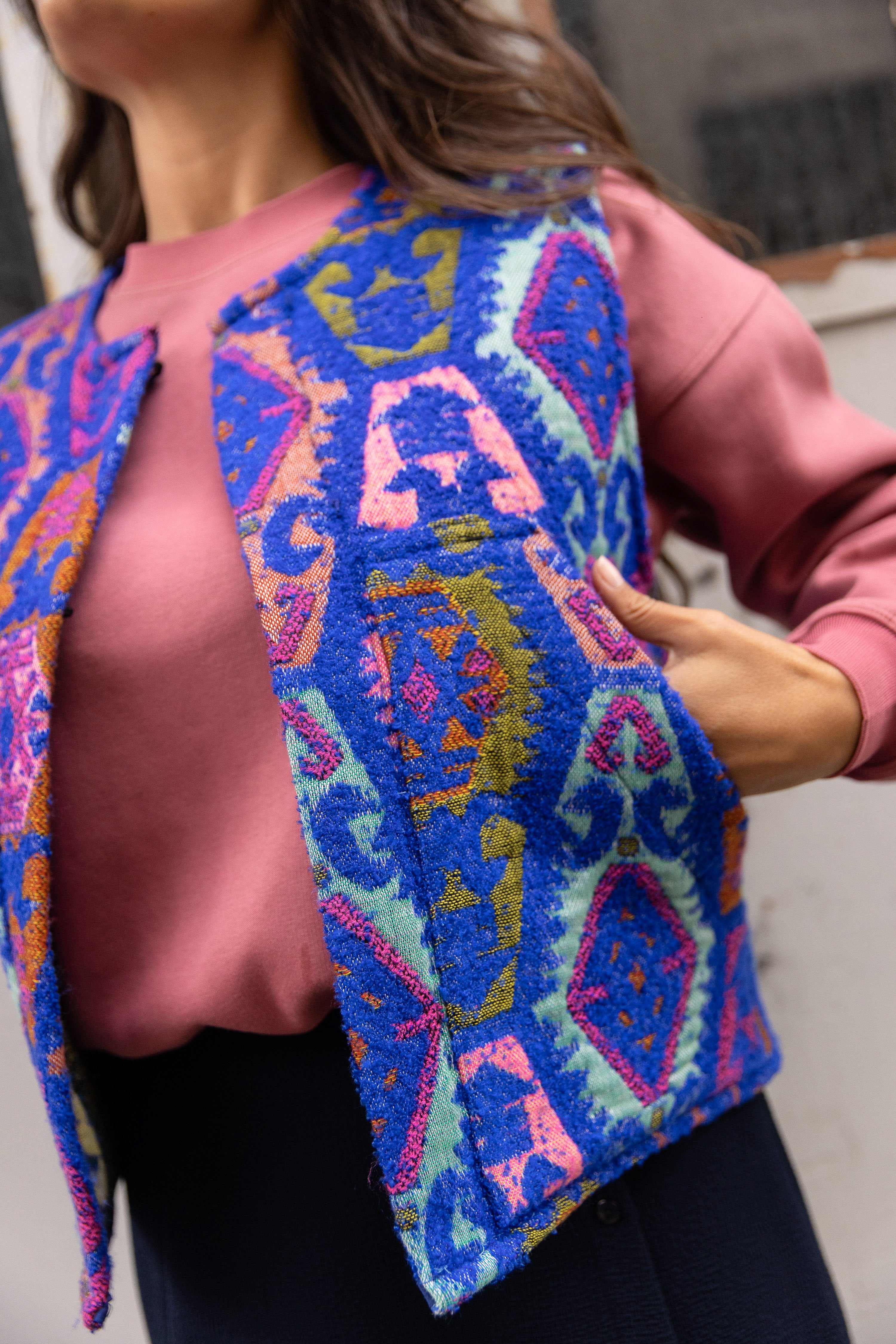 Gilet Kilim