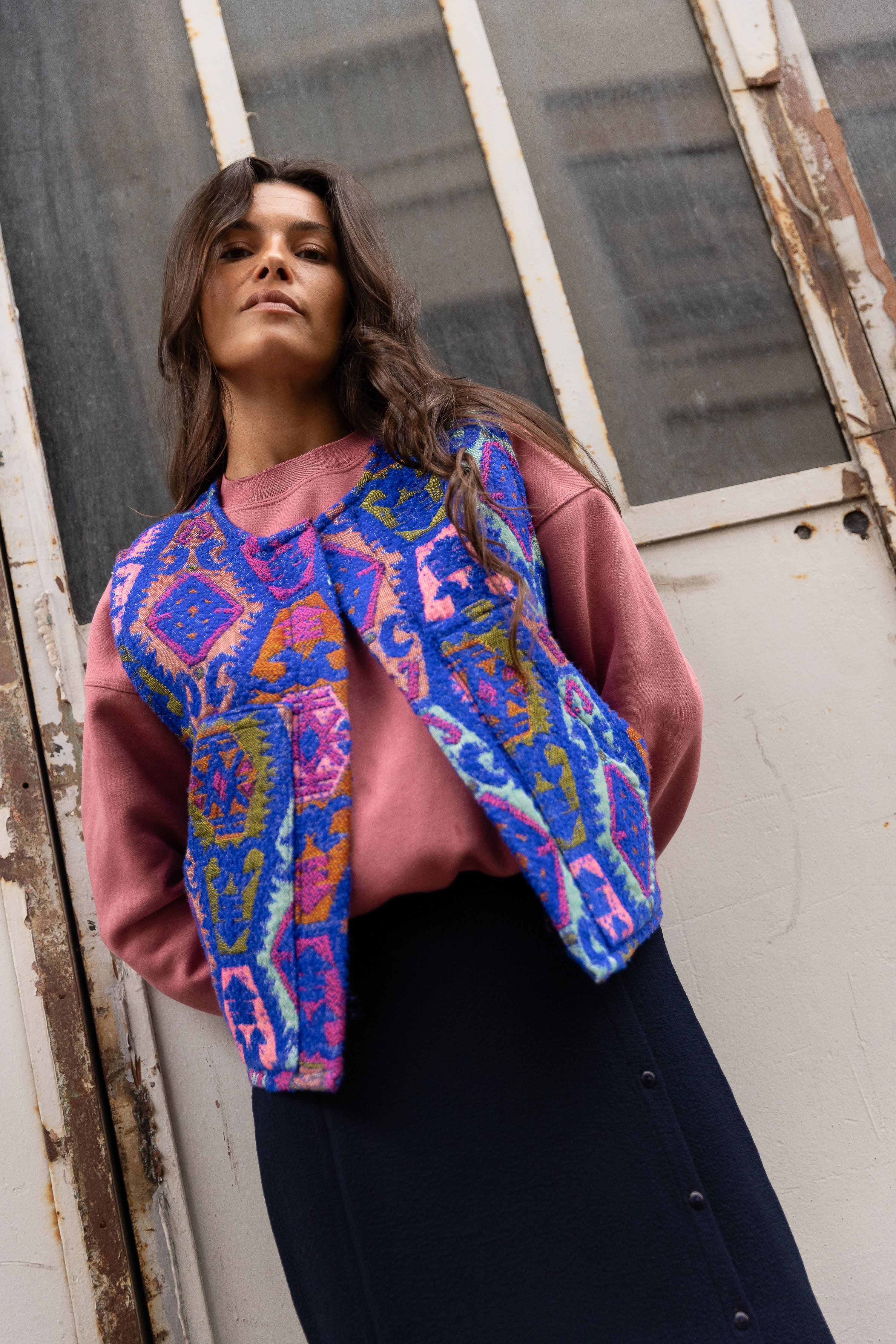 Gilet Kilim