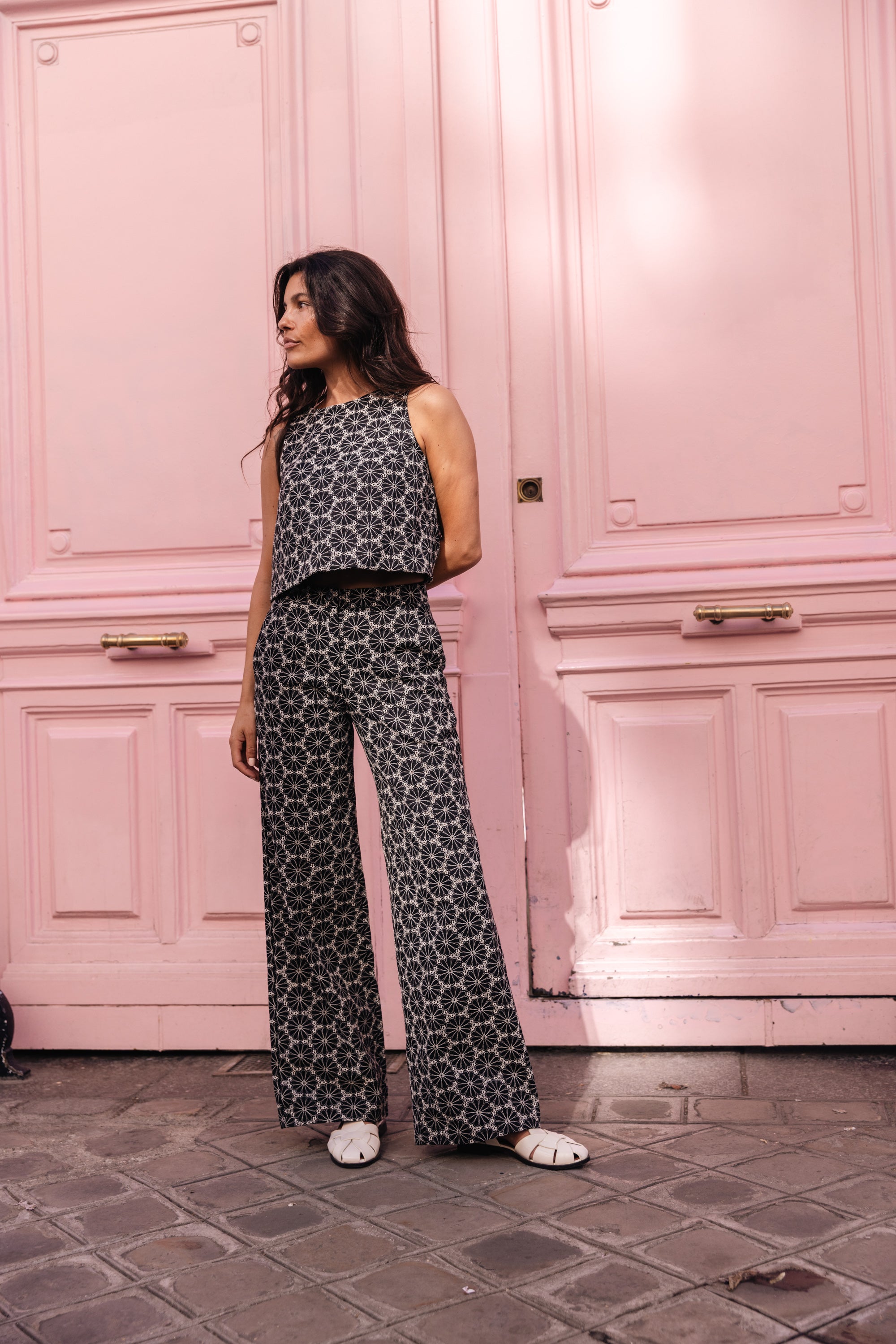 Pantalon ample Alba