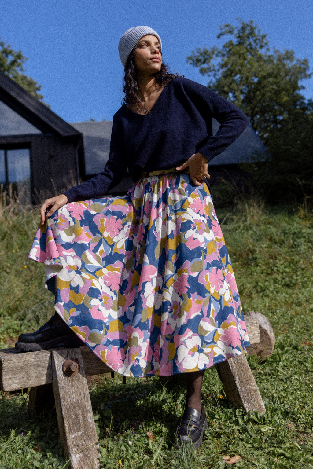 Jupe twist Rosalie