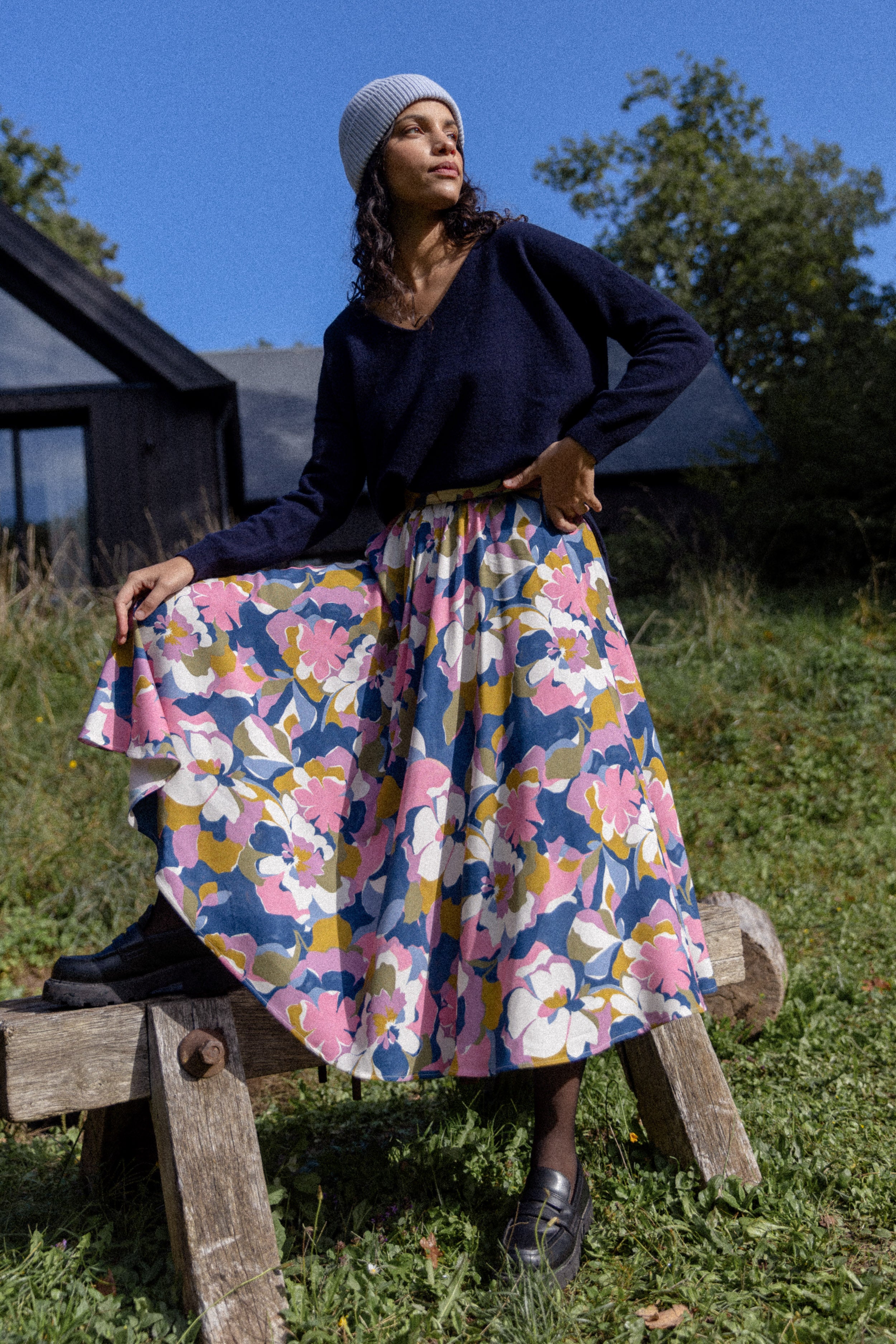 Jupe twist Rosalie