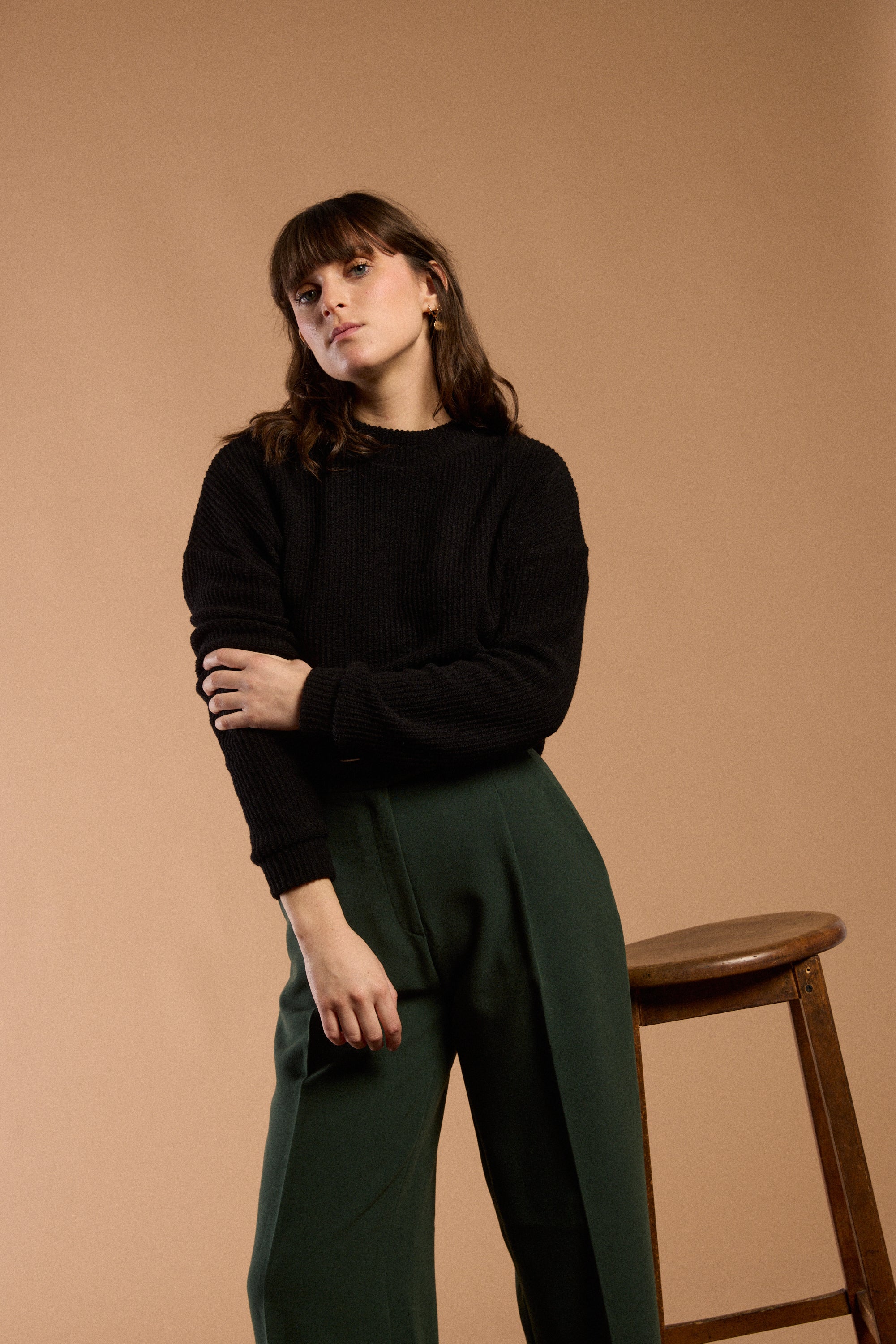 Pantalon à pinces Forêt