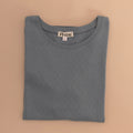 Tee ajouré Bleu acier