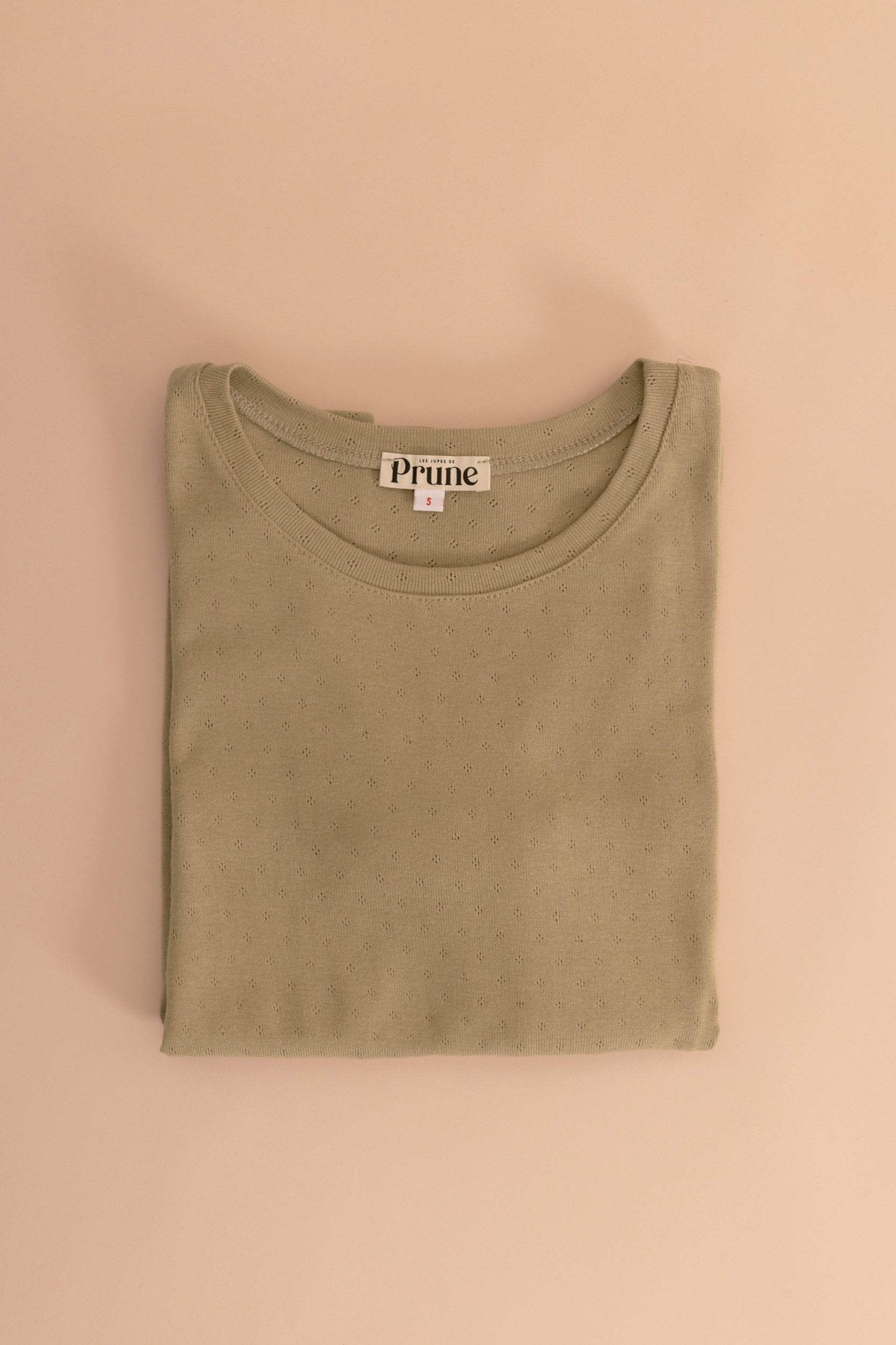 Tee ajouré Olive