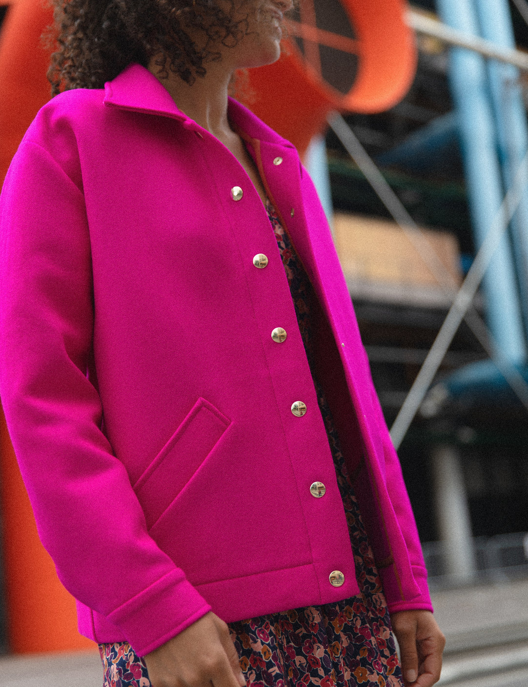 Veste fushia online