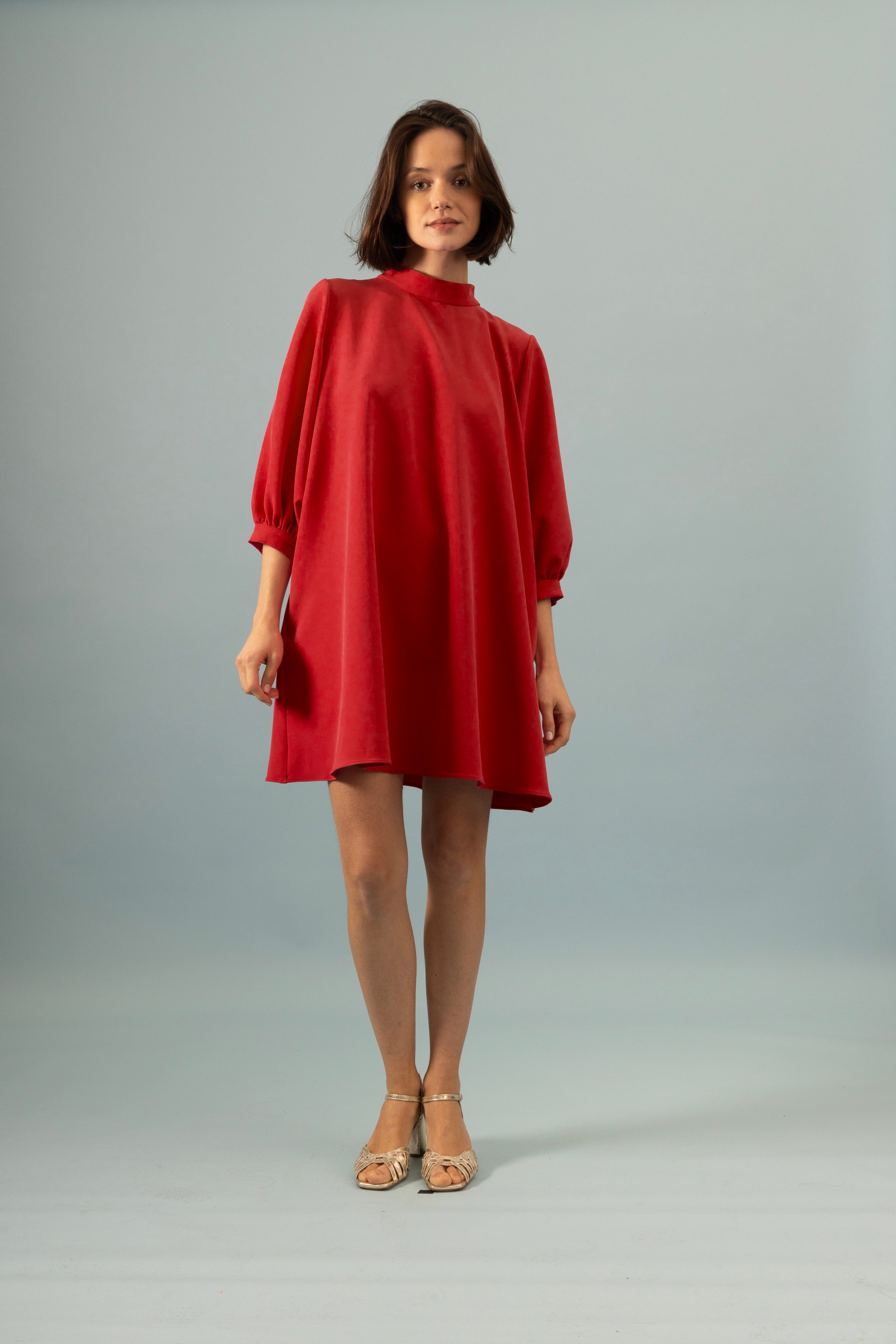 Robe Baby Doll Invitée Rubis